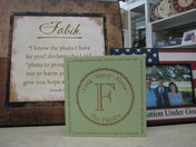 Picture frames and plaques